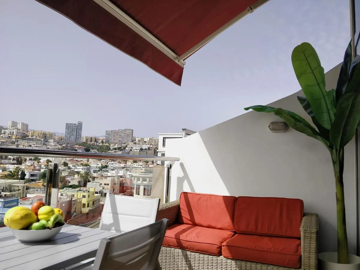 Апартаменты Living Las Canteras Homes - Beachside Terrace Bikes Лас-Пальмас-де-Гран-Канария